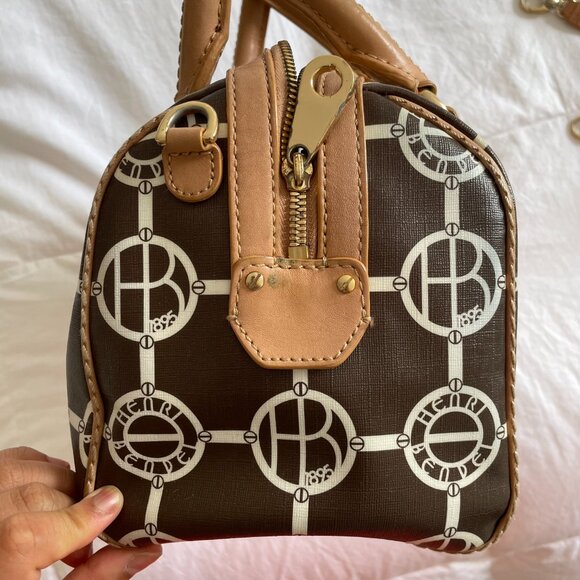 Henri Bendel Large Leather Satchel Bag - Picture 7 of 12